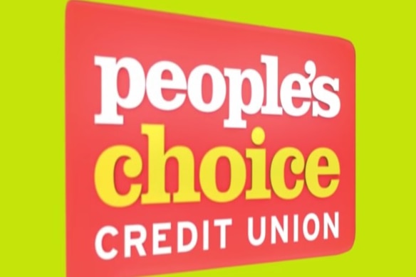 signage of a Peoples Choice credit union