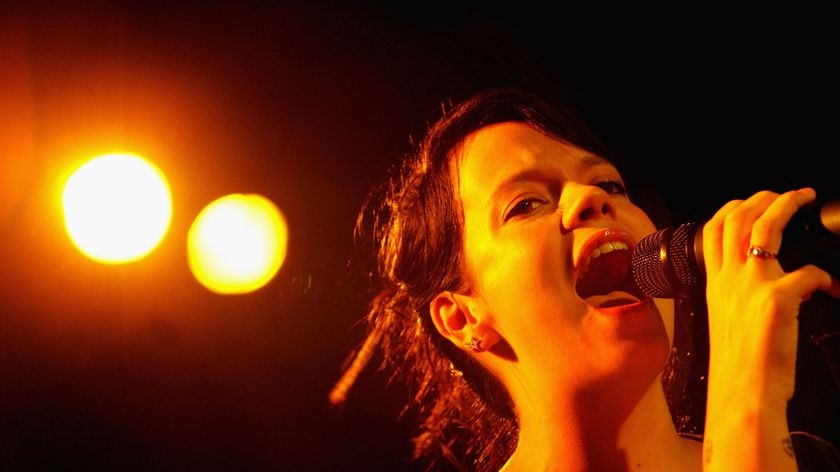 Singer Lily Allen is expecting (file photo).