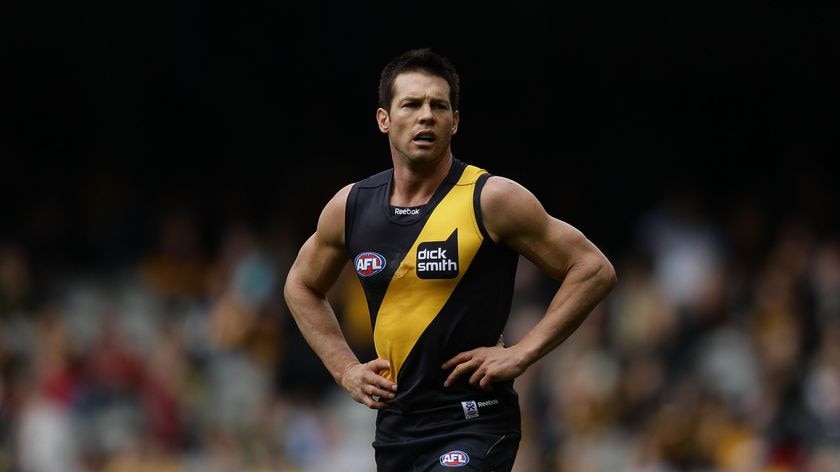 Ben Cousins ends his AFL career with Richmond in 2010.