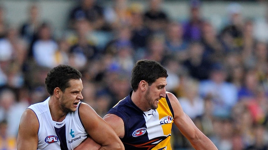 Staying put ... Michael Johnson (L) (Stefan Gosatti: Getty Images)