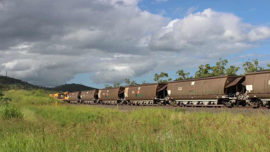 Qld train coal