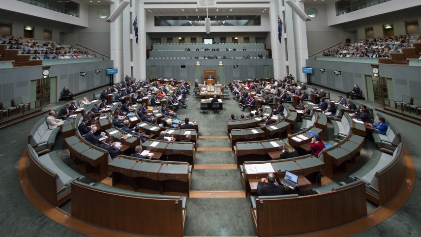 The House of Representatives chamber - 45th Parliament photo