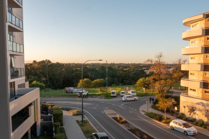 Infill apartments in Rivervale.