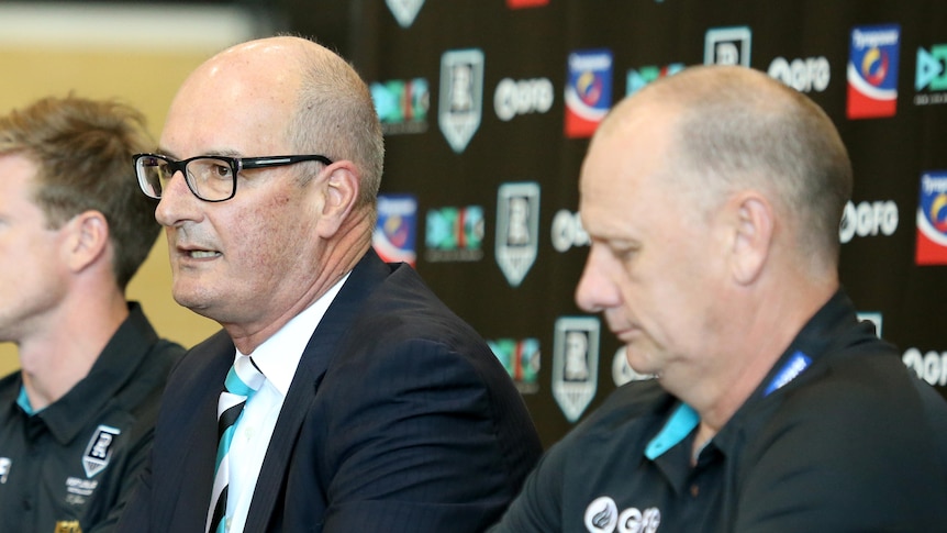 Der Vorstand von Port Adelaide Power liegt trotz des Ausscheidens aus dem AFL-Finale immer noch hinter Trainer Ken Hinkley