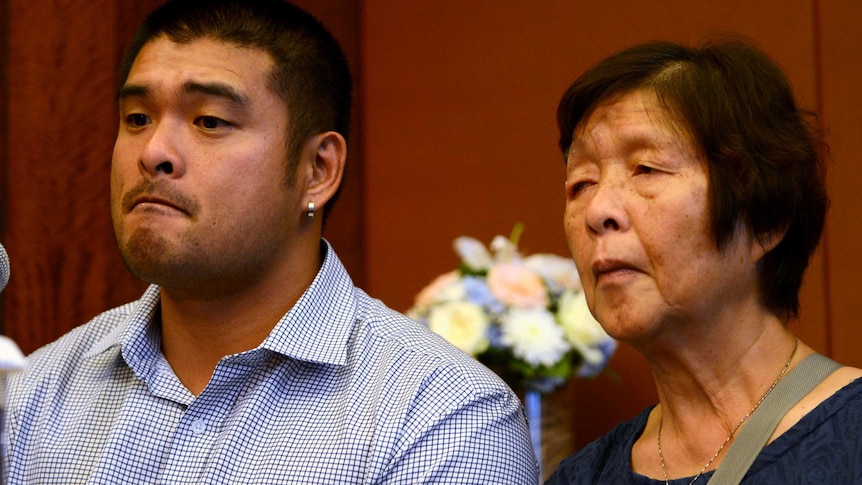 Andrew Chan's brother and mother