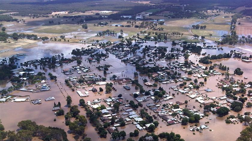 Carisbrook from the air, 14 January 2011