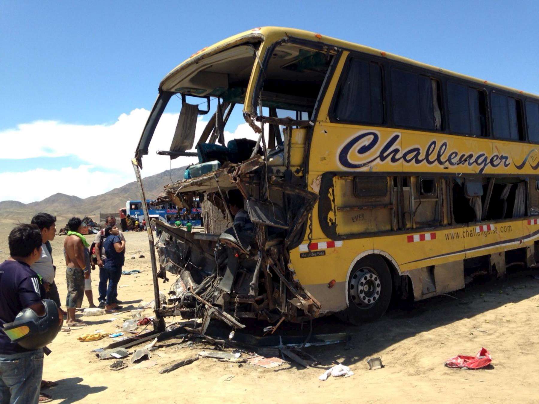 At least 37 dead, dozens injured after Peru bus crashes into