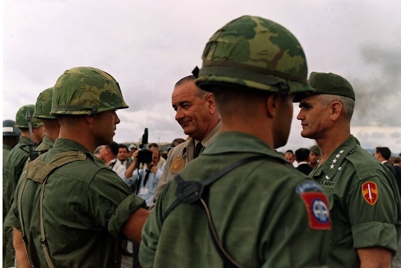 President Johnson in Vietnam, 1966