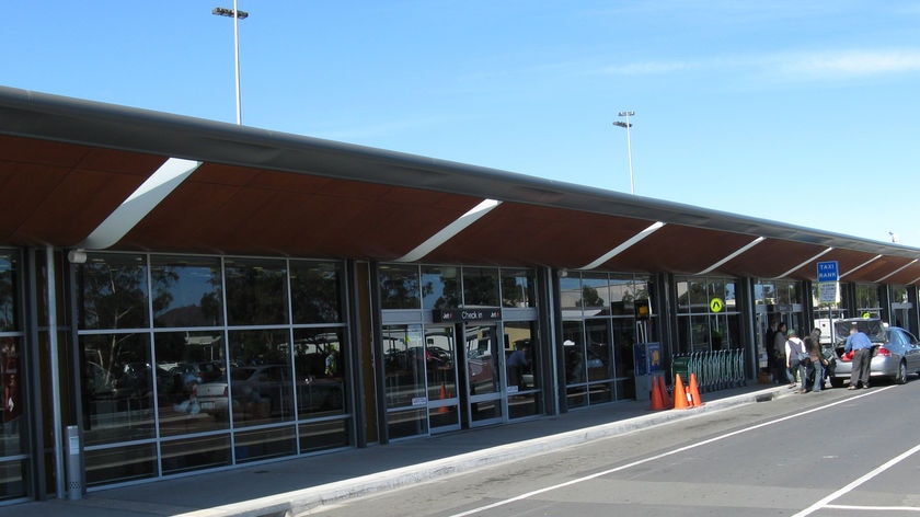 Hobart airport exterior
