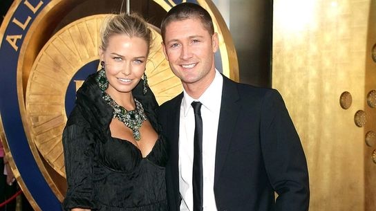 Lara Bingle and Michael Clarke