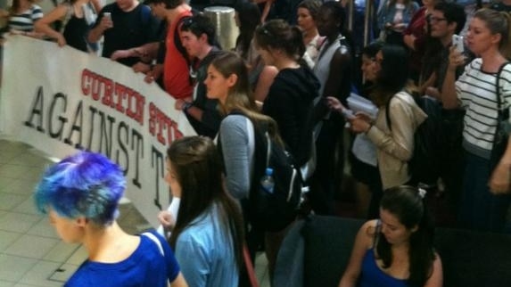 Curtin University students rally against cutbacks