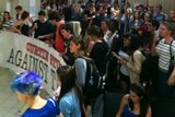 Curtin University students rally against cutbacks
