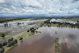 Bogan Gate farm covered in floodwater 