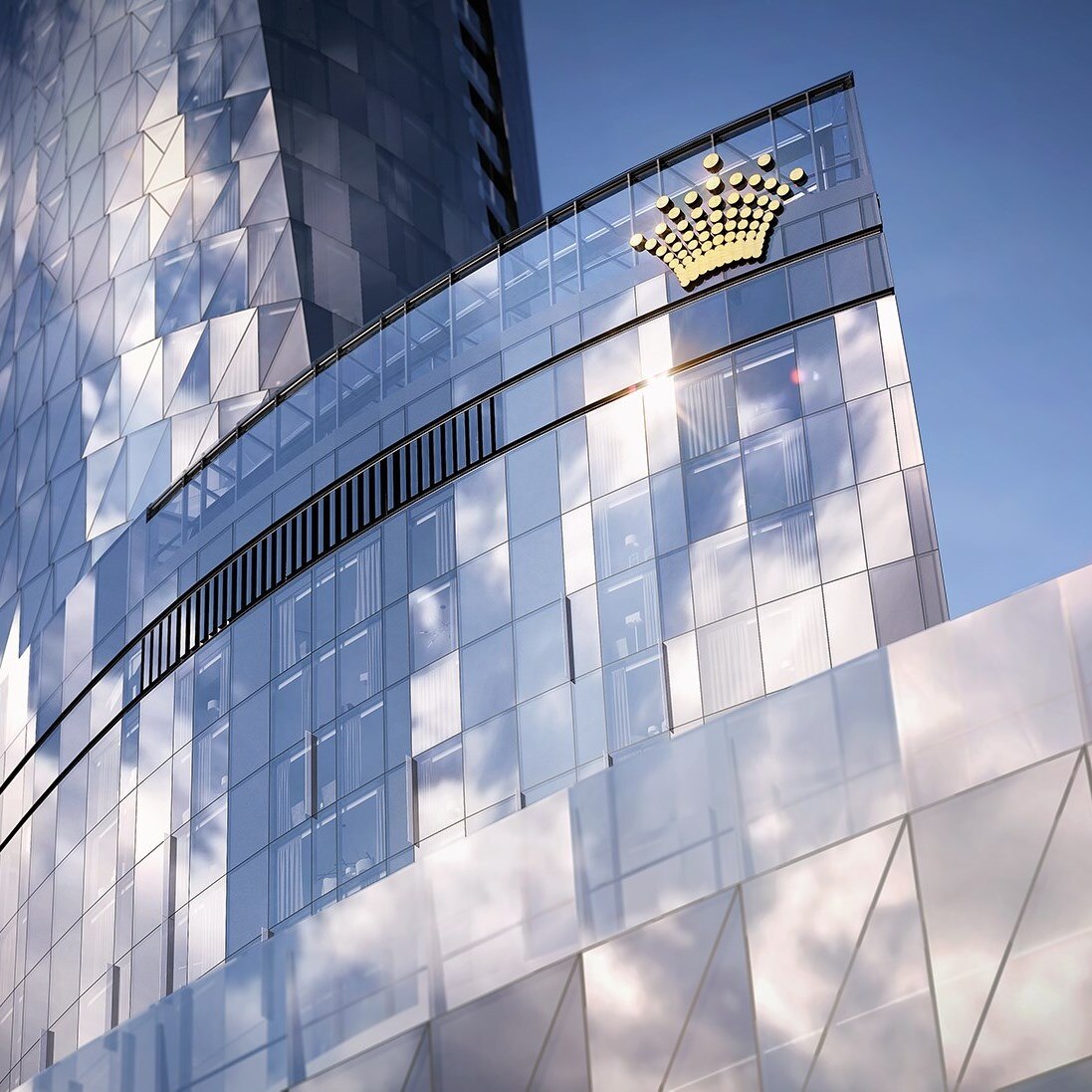 the outside of a tall building 