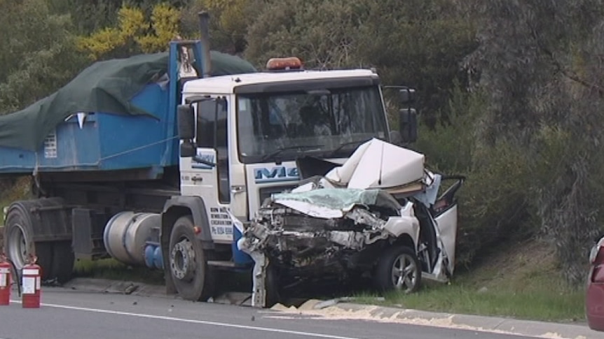 A truck driver has been jailed over 2012  death of a woman on the Western Ring Road