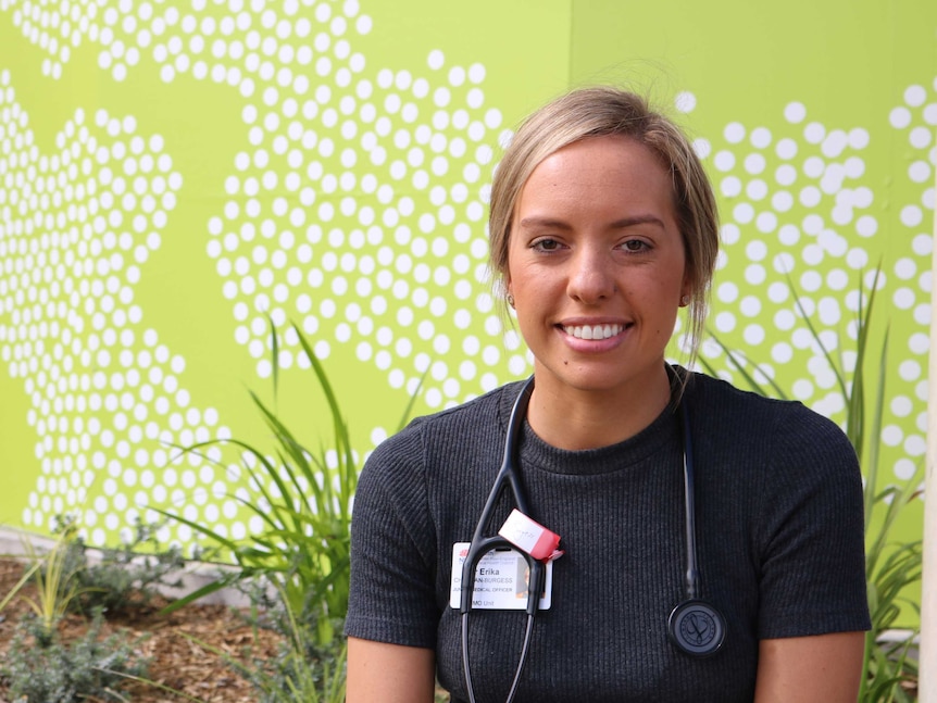 Erika Burgess-Chapman has dreamt of being a doctor from a young age.