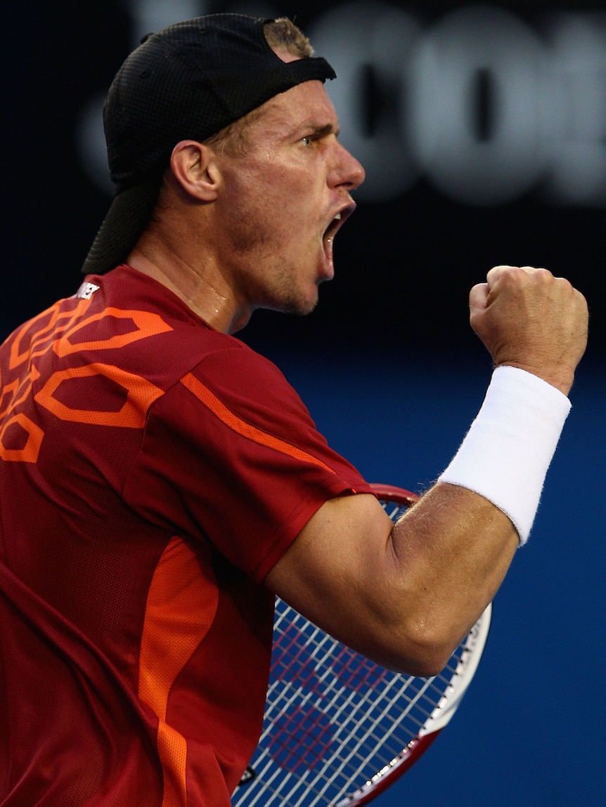 In form ... Lleyton Hewitt (File photo, Getty Images: Quinn Rooney)
