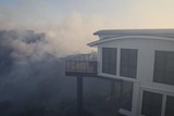 Smoke covers Rockhampton building