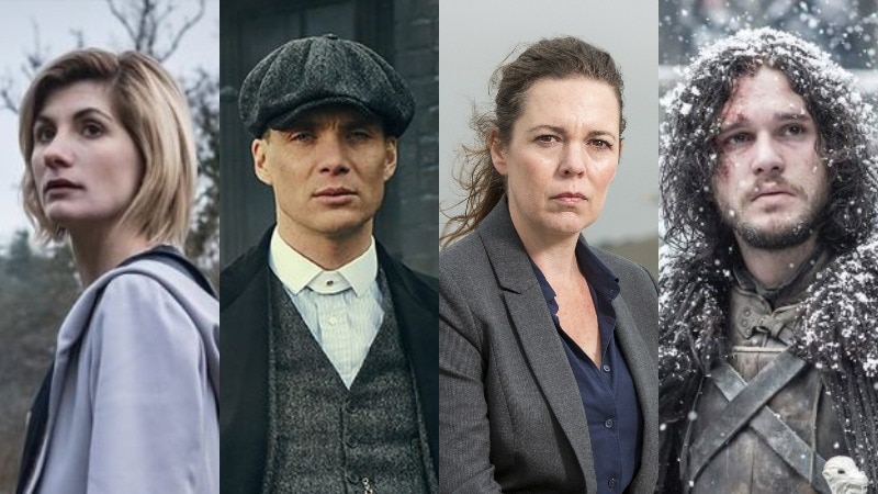 Actors Jodie Whittaker, Cillian Murphy, Olivia Colman and Kit Harington.