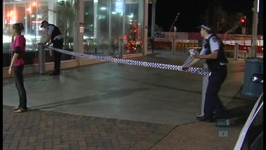 In another incident, a man was shot while walking with family at Surfers Paradise.