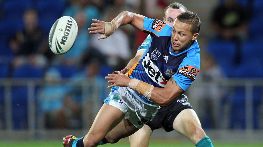 Mastermind: Titans captain Scott Prince was back to his best in the second half.