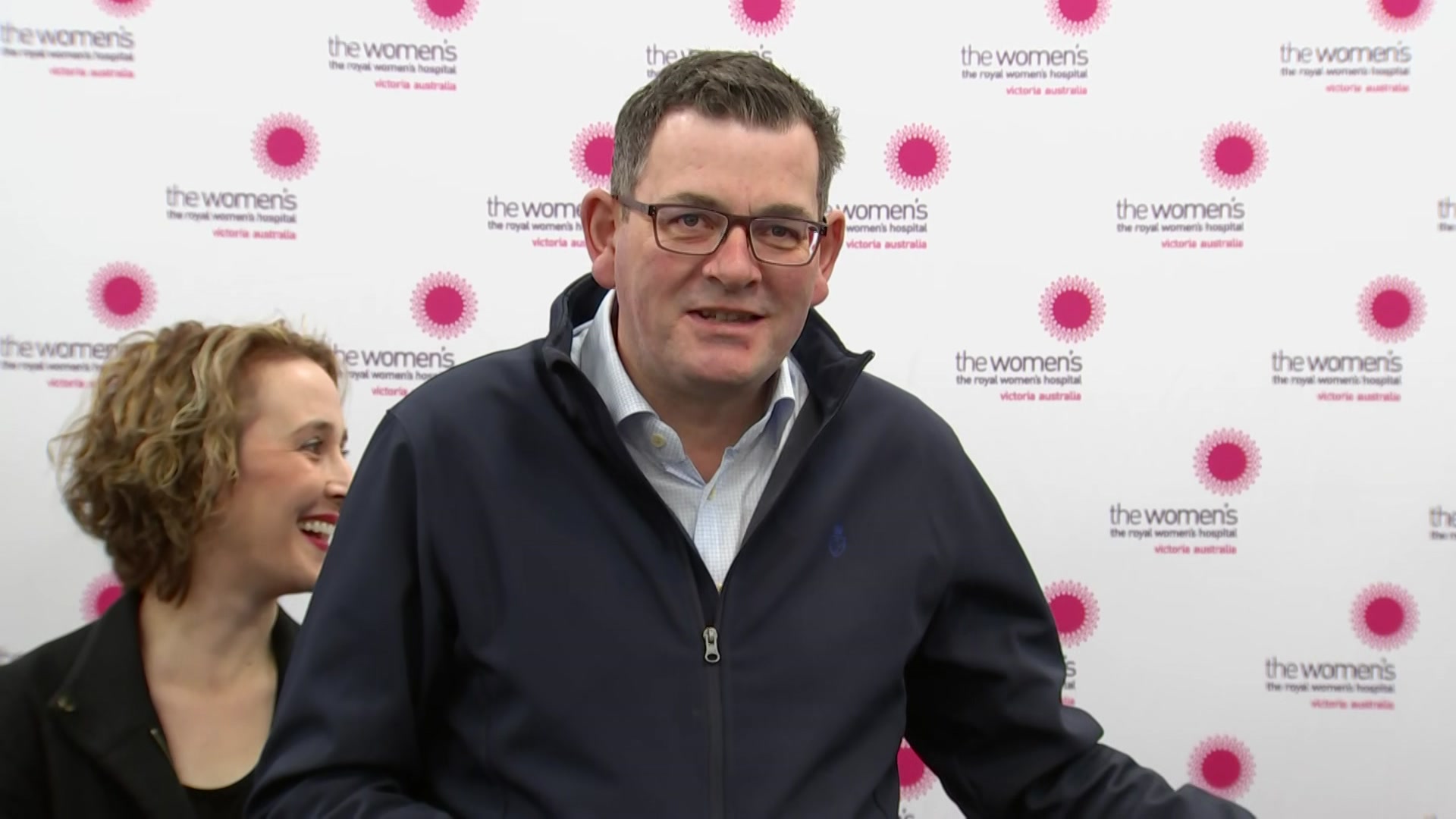 Premier Daniel Andrews speaks at a press conference
