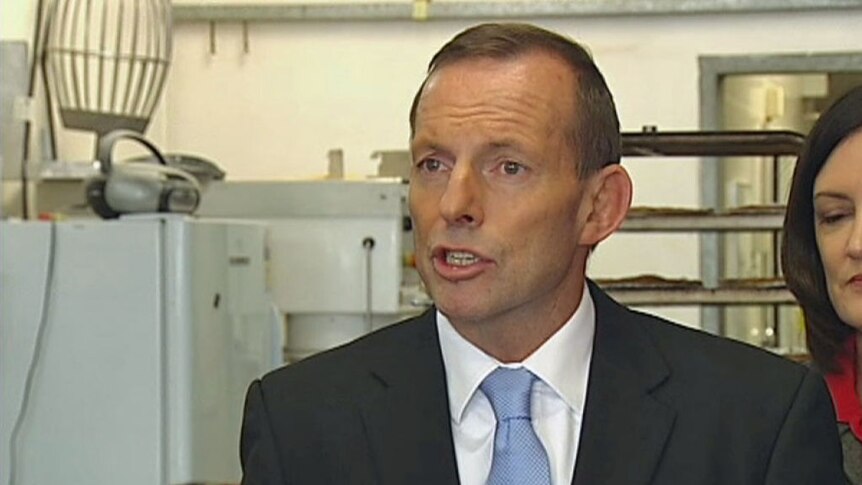 Tony Abbott responds to Barry O'Farrell's challenge to allow MPs a conscience vote.