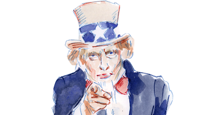 Illustration of Uncle Sam