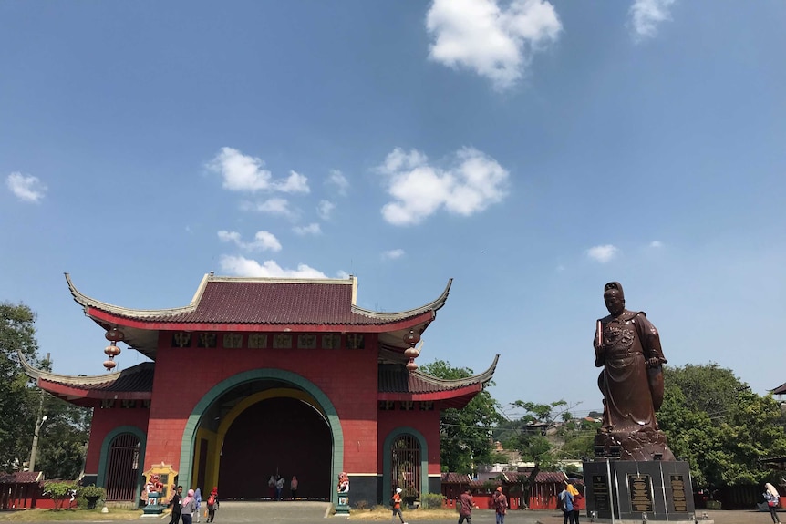 A temple dedicated to Chinese explorer Cheng Ho in Semarang, Indonesia.