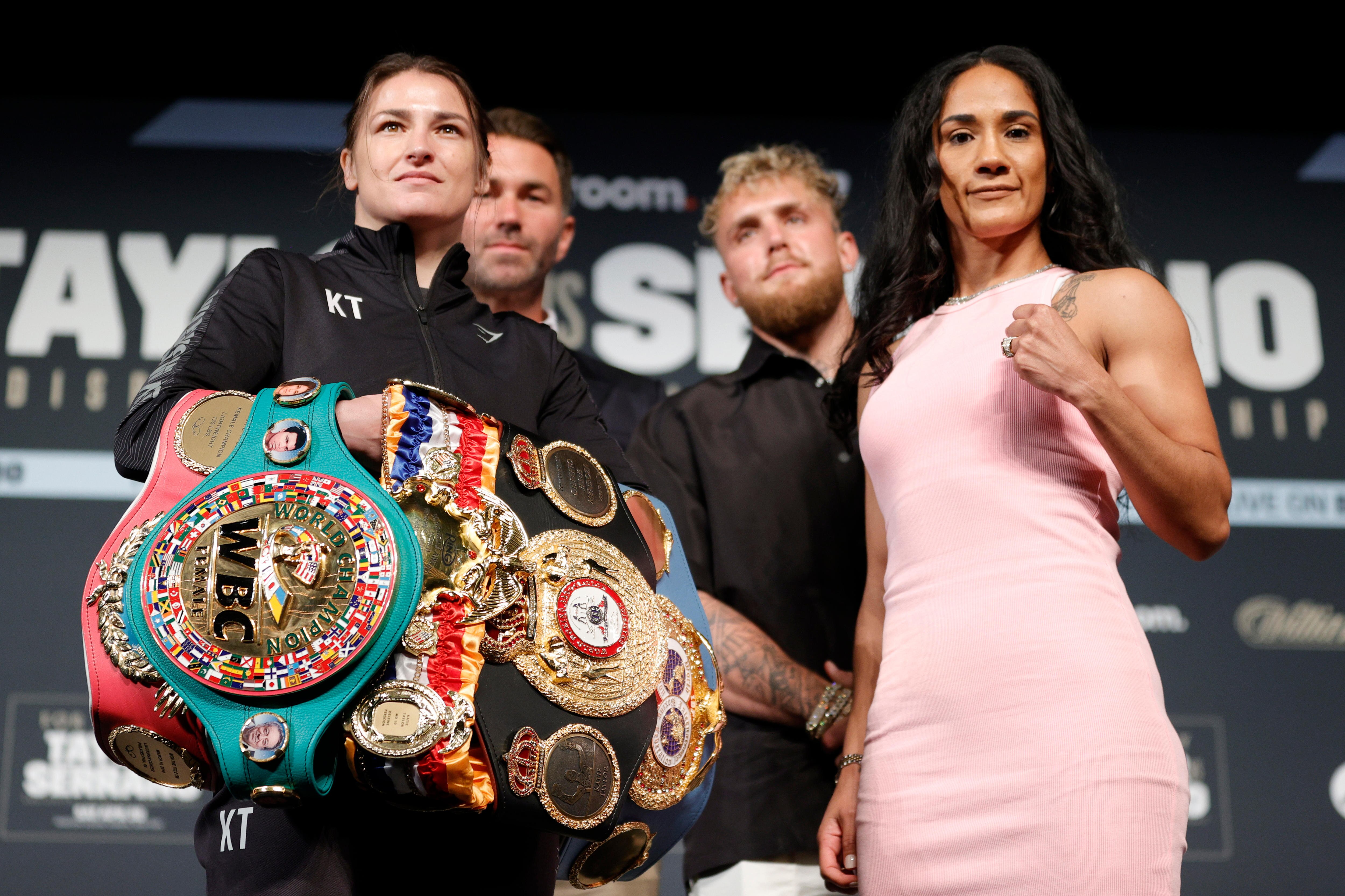 Watershed Moment For Boxing As Katie Taylor, Amanda Serrano Headline ...