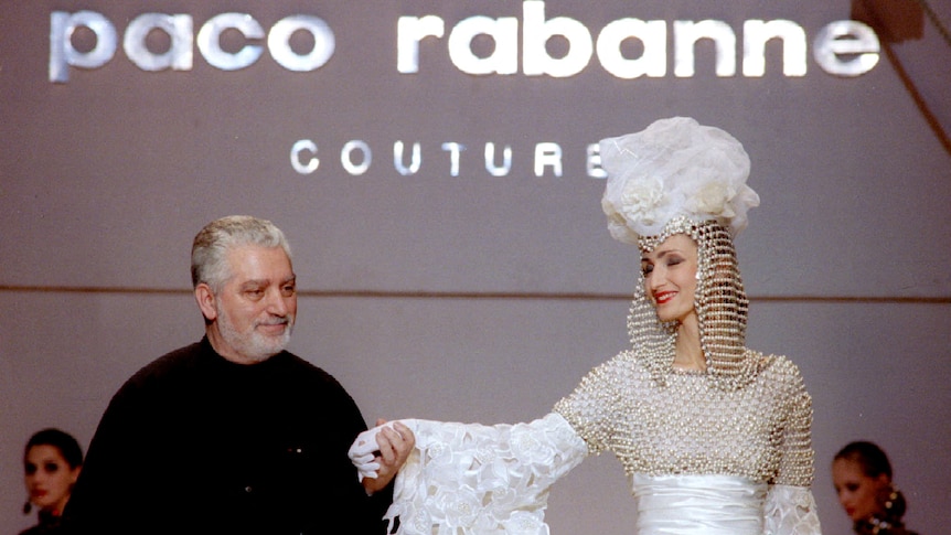 Paco Rabanne the Spanish born French designer best known for his metallic ensembles and space age designs of the 1960s has died at the age of 88 His death in Portsall Brittany was confirmed by a spokesperson for Spanish group Puig which controls the Paco Rabanne label he exited two decades ago The House of Paco Rabanne wishes to honour our visionary designer and founder who passed away today at the age of 88 the statement from beauty and fashion company Puig said Among the most seminal fashion figures of the 20th century his legacy will remain A major personality in fashion his was a daring revolutionary and provocative vision conveyed through a unique aesthetic said Marc Puig chairman and CEO of Puig Le Telegramme newspaper quoted the mayor of Vannes David Robo as saying that Rabanne died at his home in the Brittany region town of Portsall Born Francisco Rabaneda y Cuervo in 1934 the future designer fled the Spanish Basque country at age five during the Spanish Civil War and took the name of Paco Rabanne Rabanne grew up in France and studied architecture at the Ecole des Beaux Arts in Paris He started his career sketching high end handbags and shoes before branching into fashion designing garments and jewellery with unconventional materials such as metal and plastic Rabanne was famous for his use of chainmail the metal mesh garment associated with Medieval knights His first collection which he described as unwearable dresses made of contemporary materials were pieces made of strips of plastic linked with metal rings worn by barefoot models at a presentation in an upscale Paris hotel Rabanne dressed some of the most prominent stars of the 1960s including French singer Francoise Hardy whose outfits from the designer included a mini dress made from gold plates and a metal link jumpsuit as well as Jane Birkin and Serge Gainsbourg who were pictured in matching silver outfits Among his most famous looks were the fitted skin baring ensembles worn by Jane Fonda in Roger Vadim s cult science fiction film Barbarella The designer teamed up with Spain s Puig family in the late 1960s launching perfumes that served as a springboard for the company s international expansion Surrealist Salvador Dali famously approved of his compatriot calling him Spain s second genius while fellow designer Coco Chanel reportedly called Rabanne the metallurgist of fashion Paco Rabanne made transgression magnetic Who else could induce fashionable Parisian women to clamour for dresses made of plastic and metal said Jose Manuel Albesa president of Puig s beauty and fashion division My colleagues tell me I am not a couturier but an artisan and it s true that I m an artisan I work with my hands Rabanne said in interview in the 1970s In an interview when he was 43 years old Rabanne explained his radical fashion philosophy I think fashion is prophetic Fashion announces the future he said adding that women were harbingers of what lies on the horizon When hair balloons regimes fall Rabanne said When hair is smooth all is well While his innovation and futuristic designs won plaudits his fascination with the supernatural prompted public derision at times He was known for recounting past reincarnations and in 1999 he predicted the space station Mir would crash into France coinciding with a solar eclipse Credit abc net au You can read the original article here  