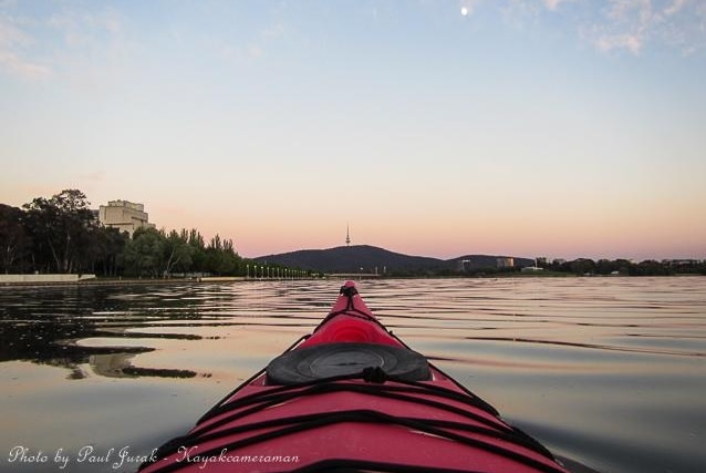 Lake Burley Griffin by kayak cameraman Paul Jurak.