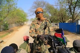 A South Sudanese army soldier mans a machine gun in Malakal town, north-east of Juba, late last year.