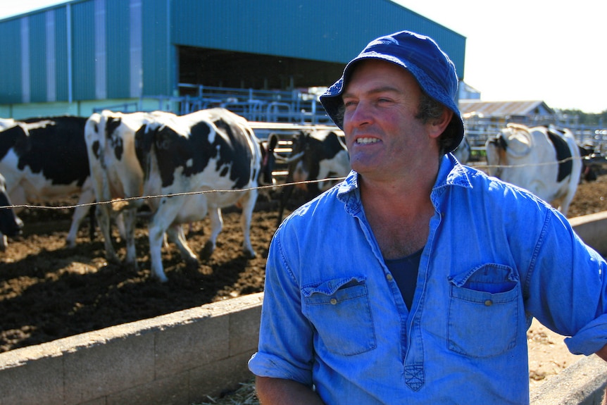 Dairy farmer Paul Anderson