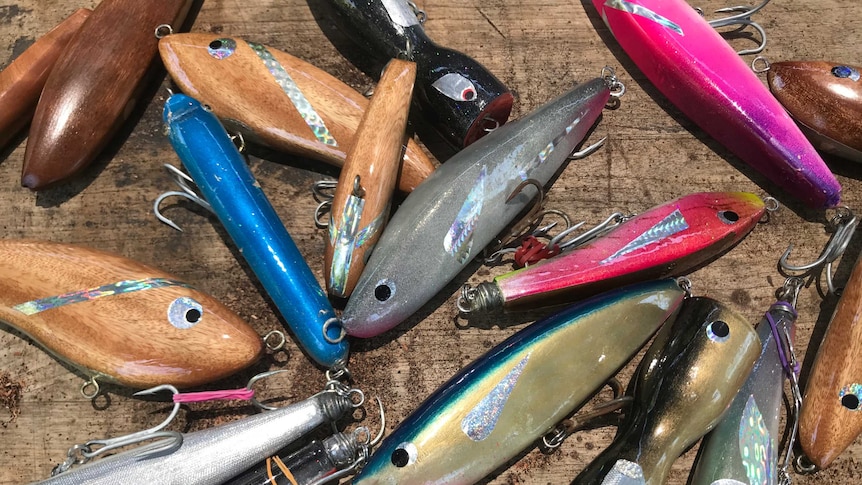 Wooden lures 