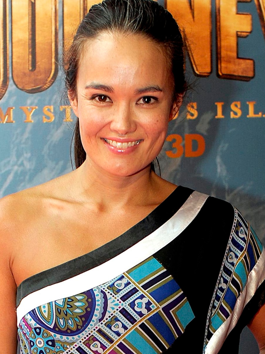 Yumi Stynes on the red carpet.