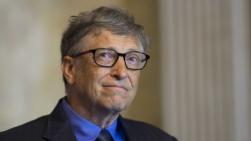 A picture of Bill Gates.