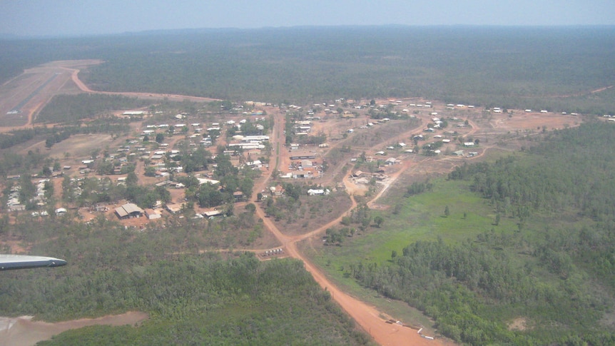 Flying into Wadeye