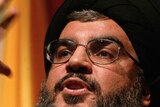 Sheikh Hassan Nasrallah, the head of the Lebanese Shiite Muslim movement Hezbollah