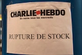 Charlie Hedbo sold out at newsagent in France
