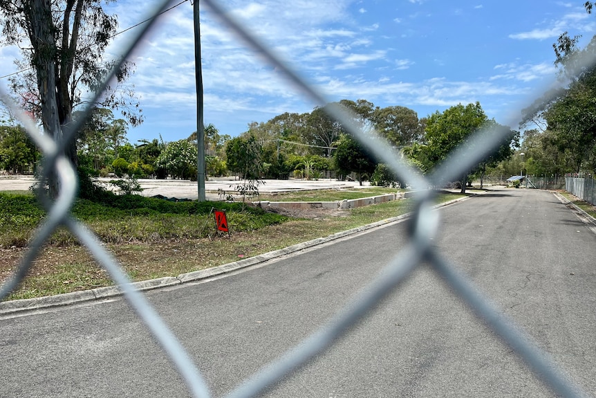 Concrete slabs are all that remain of some of those homes that have already been resumed for the Mooloolah River Interchange.