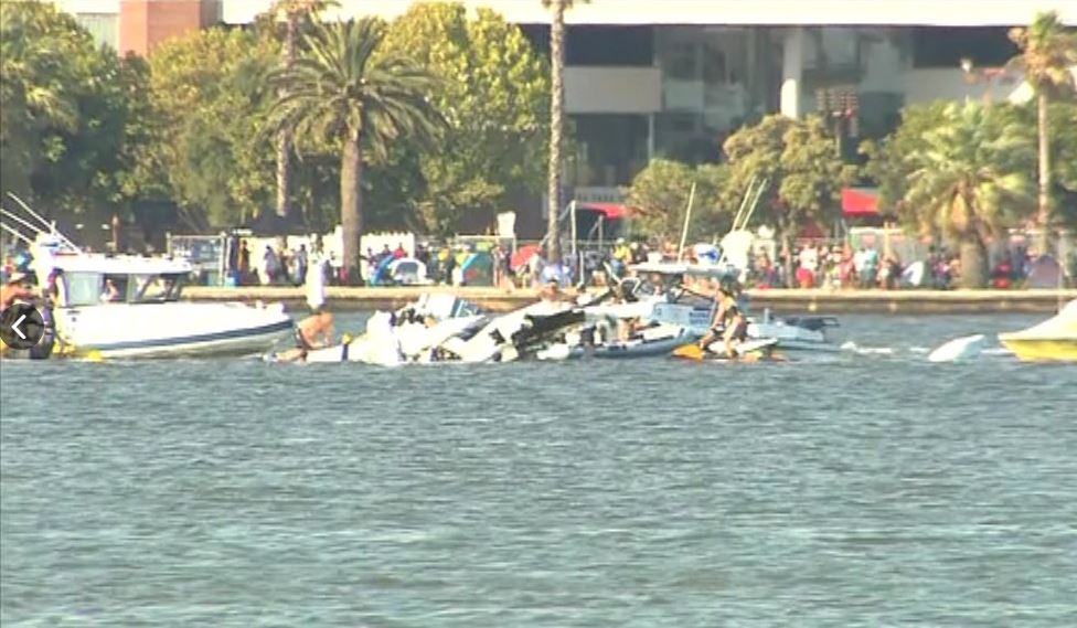 Australia Day plane crash Two dead, Perth Skyworks event cancelled