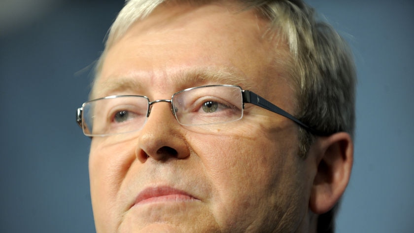 Prime Minister Kevin Rudd.