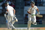Ricky Ponting and Michael Clarke added important runs in the middle order late in the day.
