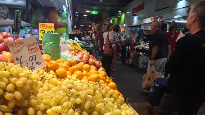 Fruit and veg at the Adelaide Markets