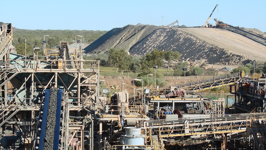 The Ellendale diamond mine in 2009.