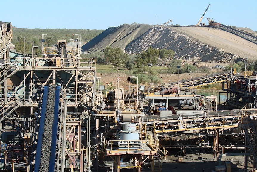 The Ellendale diamond mine in 2009.