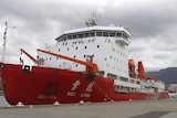 Chinese ship Xue Long docked in Hobart en route to Antarctica in 2013