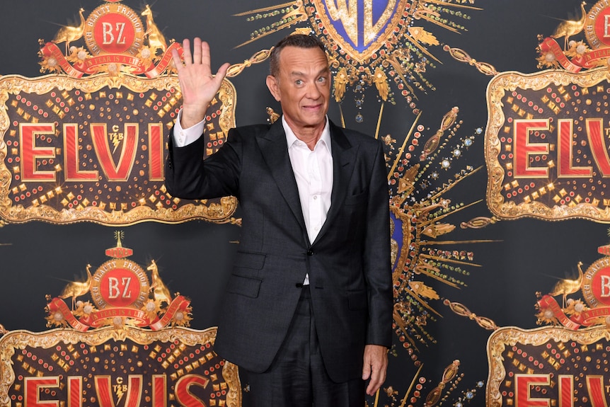 Tom Hanks on the red carpet 