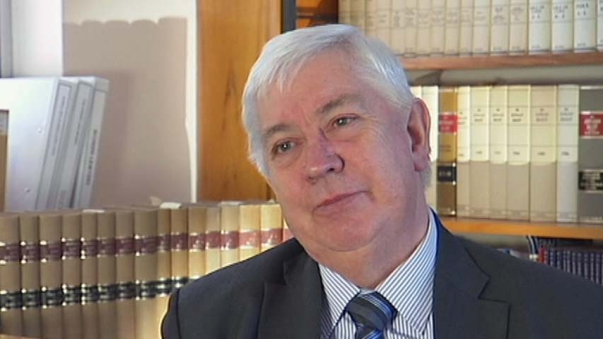 Retiring Tasmanian magistrate Don Jones.
